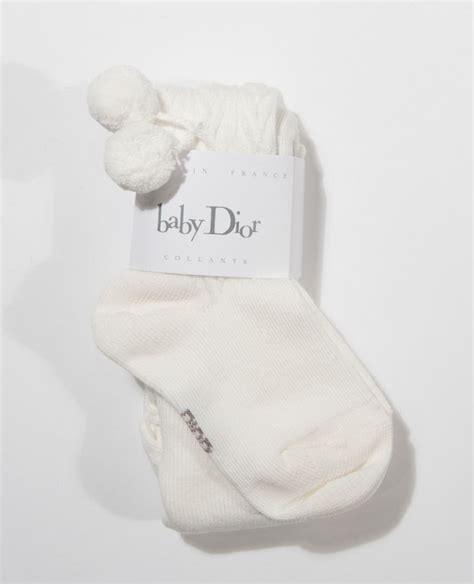 baby dior tights|white Dior tights.